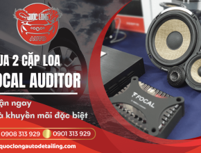 Mua 2 cặp loa Focal Auditor tại Quốc Long - nhận ngay quà khuyến mãi đặc biệt