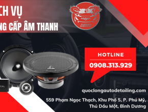 Dịch vụ nâng cấp âm thanh xe hơi chất lượng - giá tốt tại Quốc Long Auto