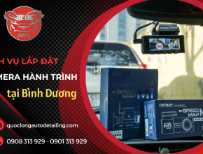 Nâng cấp an toàn cho ô tô cùng dịch vụ lắp đặt camera hành trình Quốc Long