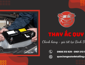 Quốc Long Auto chuyên thay ắc quy chính hãng - giá tốt tại Bình Dương