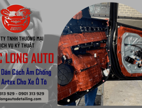 Dịch Vụ Dán Cách Âm Chống Ồn Dr Artex Cho Xe Ô Tô Tại Quốc Long Auto