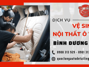 Vệ Sinh Nội Thất Xe Ô Tô Uy Tín, Chuyên Nghiệp Tại Quốc Long Auto