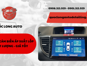 Trang bị cảm biến áp suất lốp an toàn - Đến ngay với Quốc Long Auto