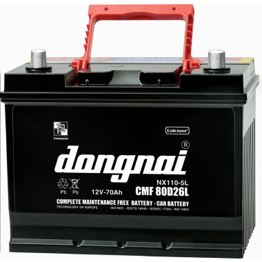 ẮC QUY ĐỒNG NAI 70AH CMF 80D26(R/L)