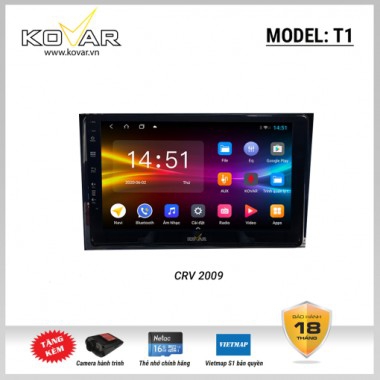 Màn hình DVD Android KOVAR T1 – Honda CRV 2009